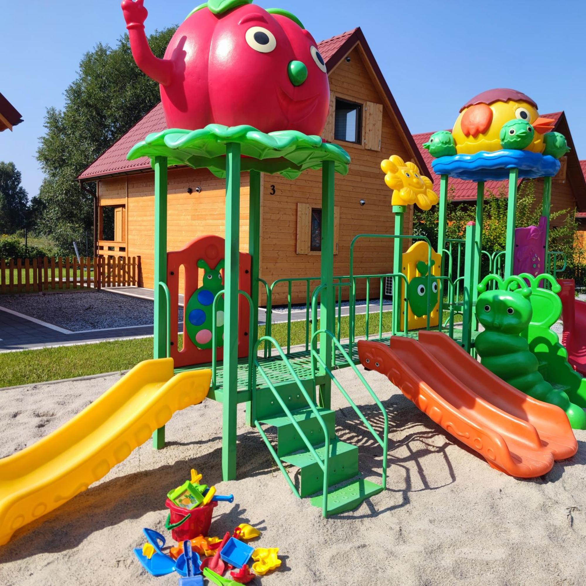 Miodowa Sadyba Domki Caloroczne Kluczbork Ligota Zamecka 외부 사진