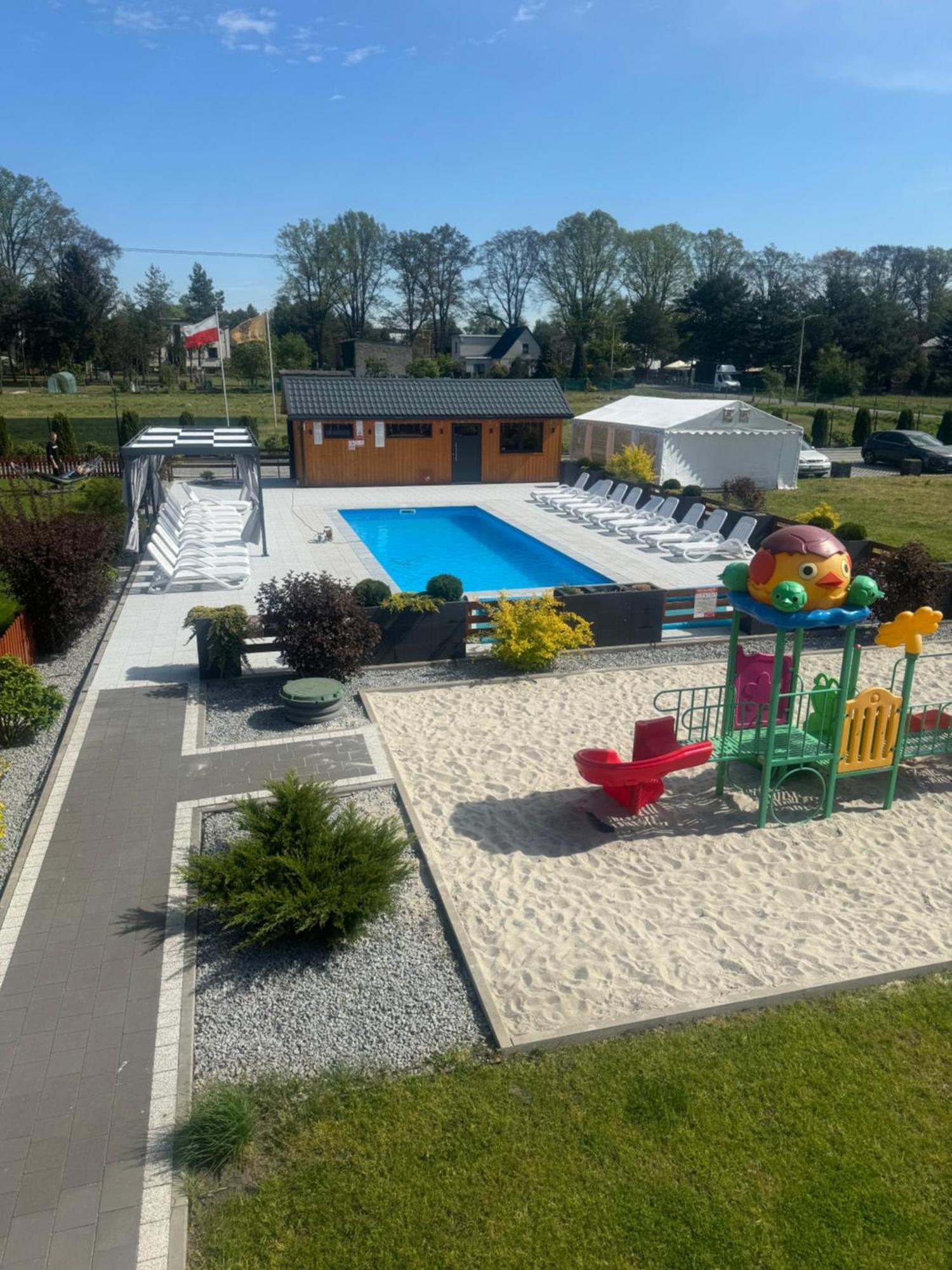 Miodowa Sadyba Domki Caloroczne Kluczbork Ligota Zamecka 외부 사진